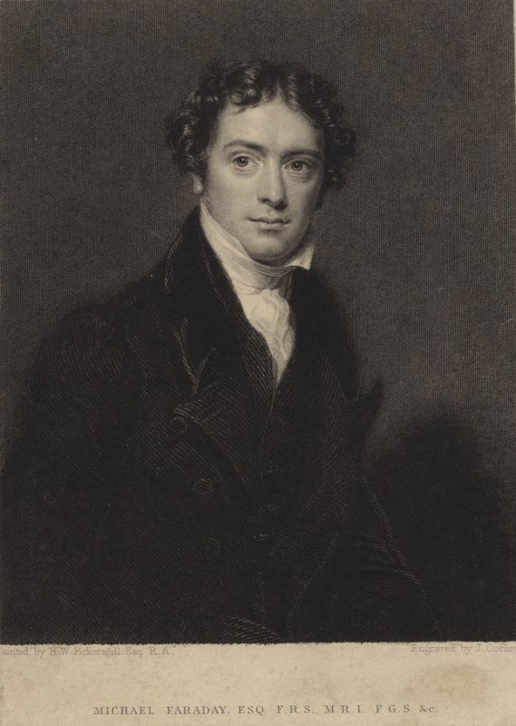 Michael Faraday af Henry William Pickersgill
