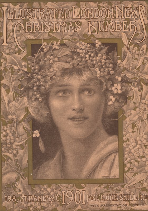 Illustreret London News, forsideillustration, 1901 af Herbert Gandy
