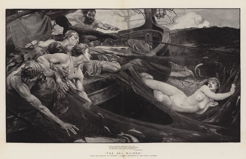 Havjomfruen af Herbert James Draper