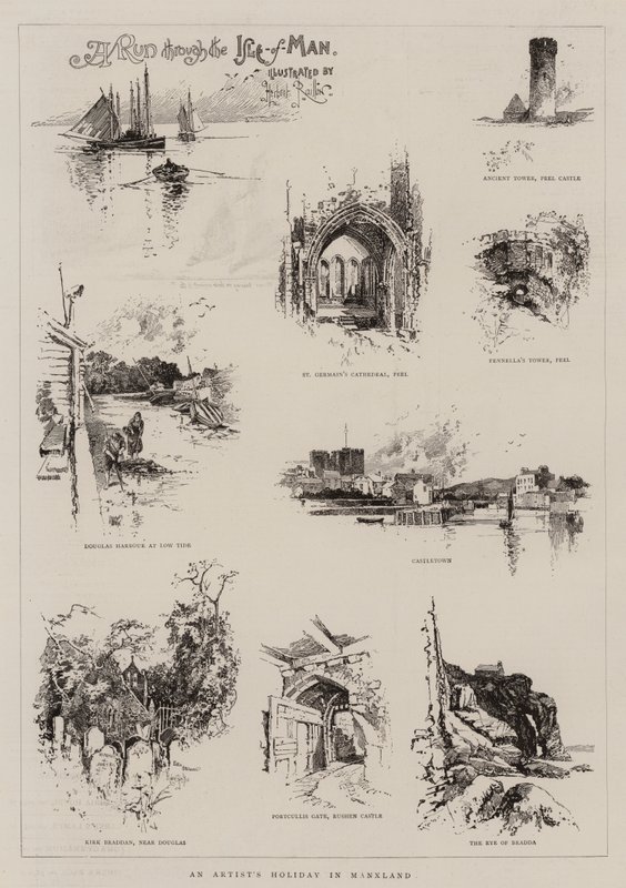 Et løb gennem Isle-of-Man af Herbert Railton