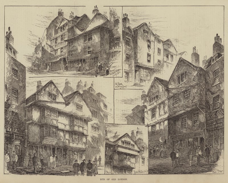 Stumper af det gamle London af Herbert Railton