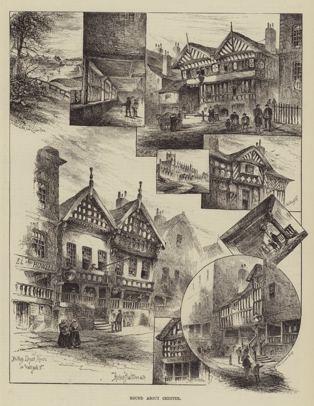 Rundt om Chester af Herbert Railton