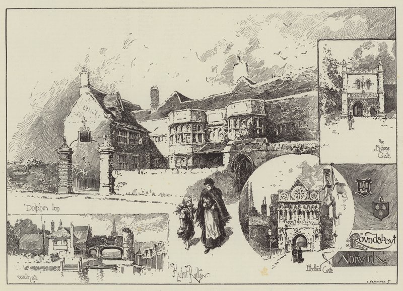 Rundt om Norwich af Herbert Railton