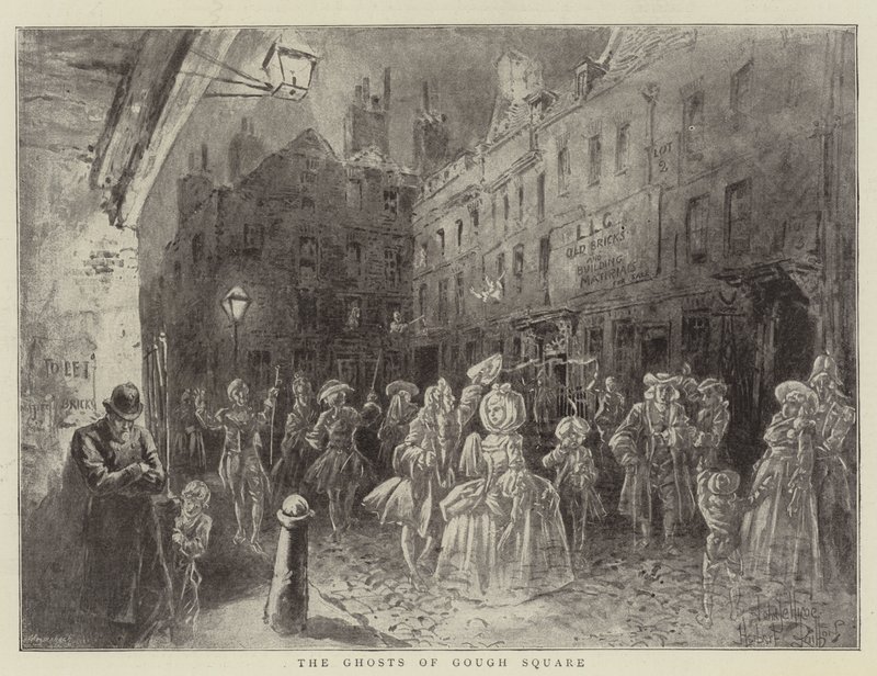 Gough Squares spøgelser af Herbert Railton