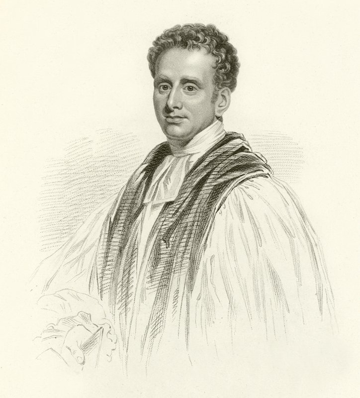 Biskop Heber af Herbert Gustave Schmalz