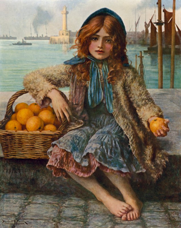 Lille Kobberhoved af Herbert Gustave Schmalz