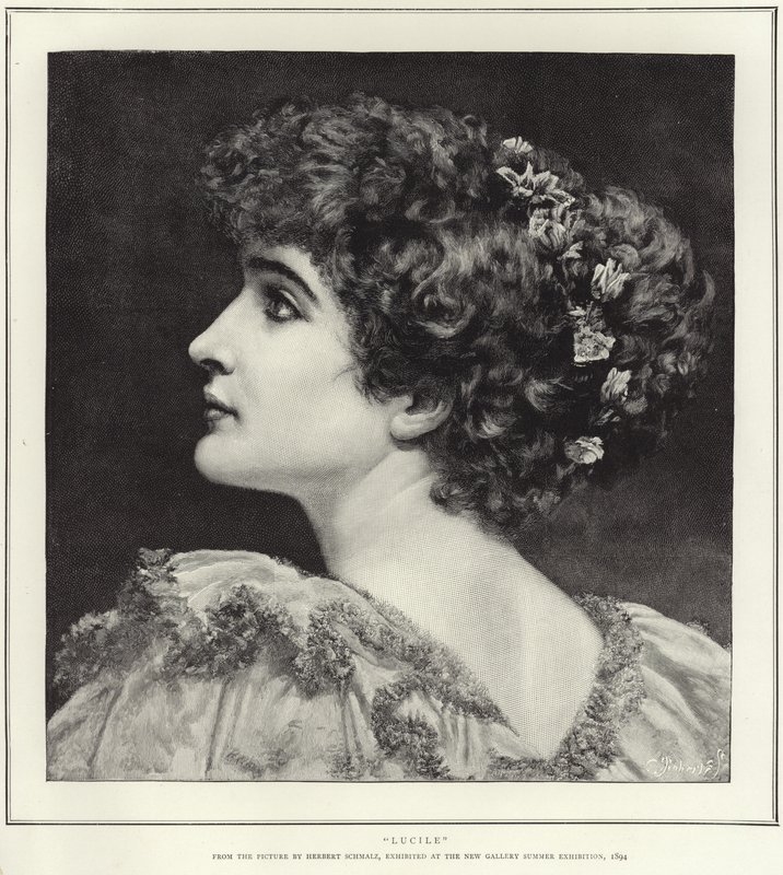 Lucille, af Herbert Schmalz af Herbert Gustave Schmalz