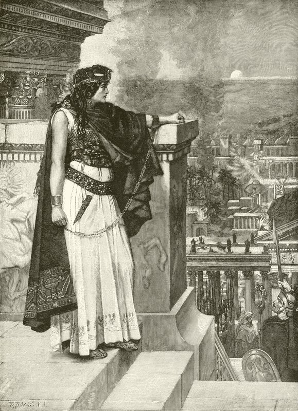 Zenobia fangenskab af Herbert Gustave Schmalz