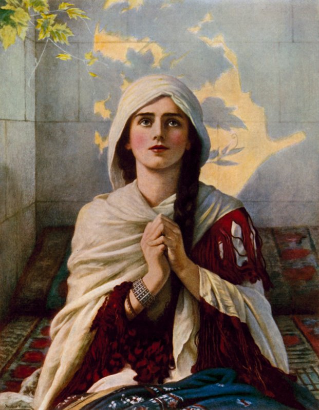 Jairuss datter af Herbert Gustave after Schmalz