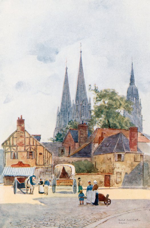 Et gadehjørne, Bayeux af Herbert Menzies Marshall