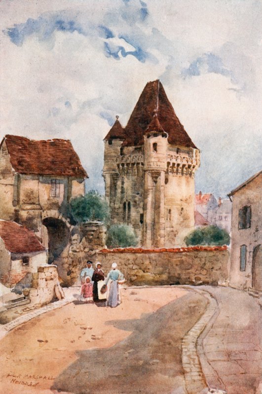 Porte du Croux, Nevers af Herbert Menzies Marshall