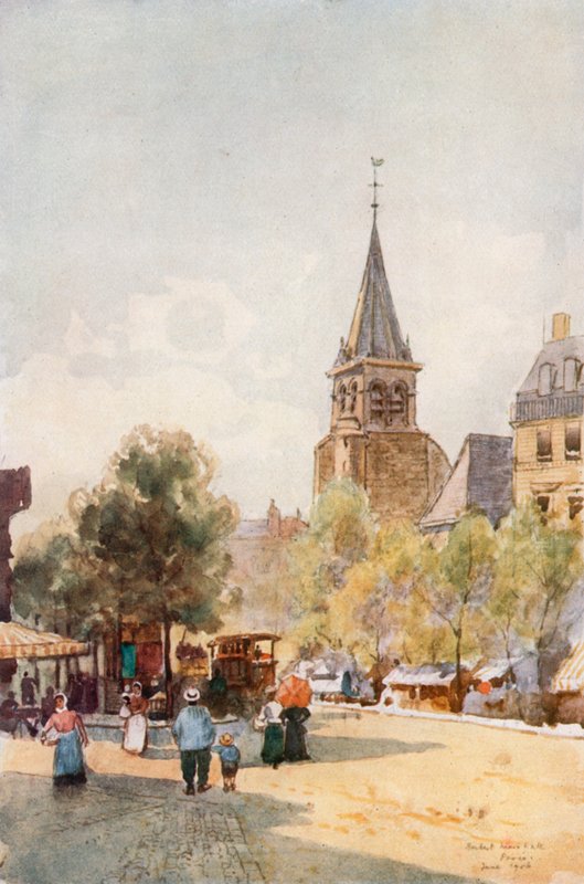 St. Germain des Pres, Paris af Herbert Menzies Marshall