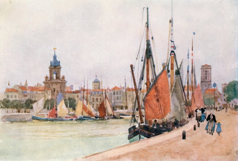 Havnen i La Rochelle af Herbert Menzies Marshall
