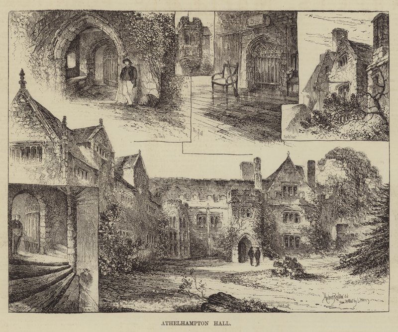 Athelhampton Hall af Herbert Railton