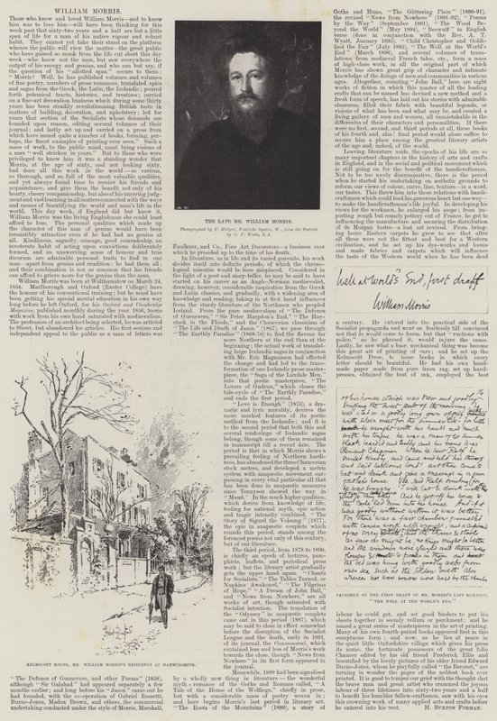William Morris af Herbert Railton