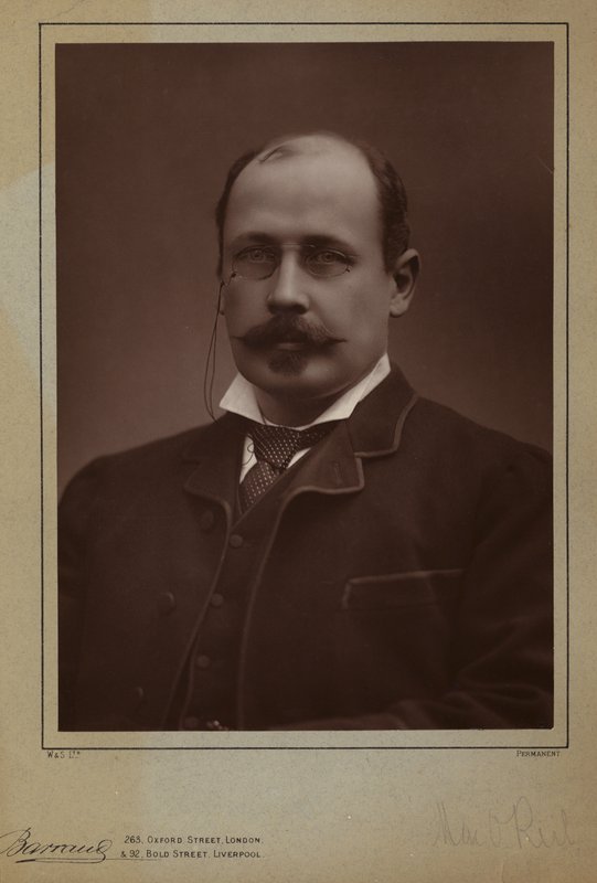Portræt af George Augustus Henry Sala af Herbert Rose Barraud