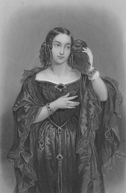 Sontag, Anna (gravering) af Hippolyte Delaroche