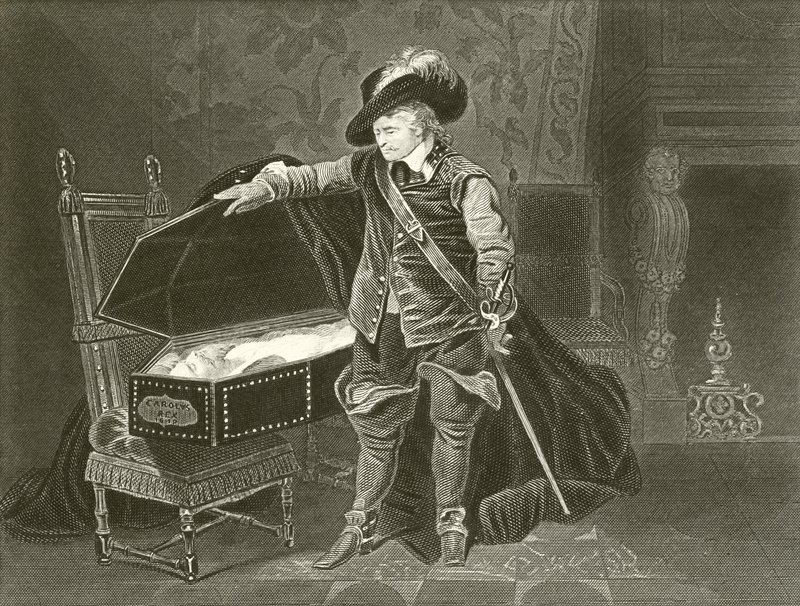 Cromwell ser på Charles I