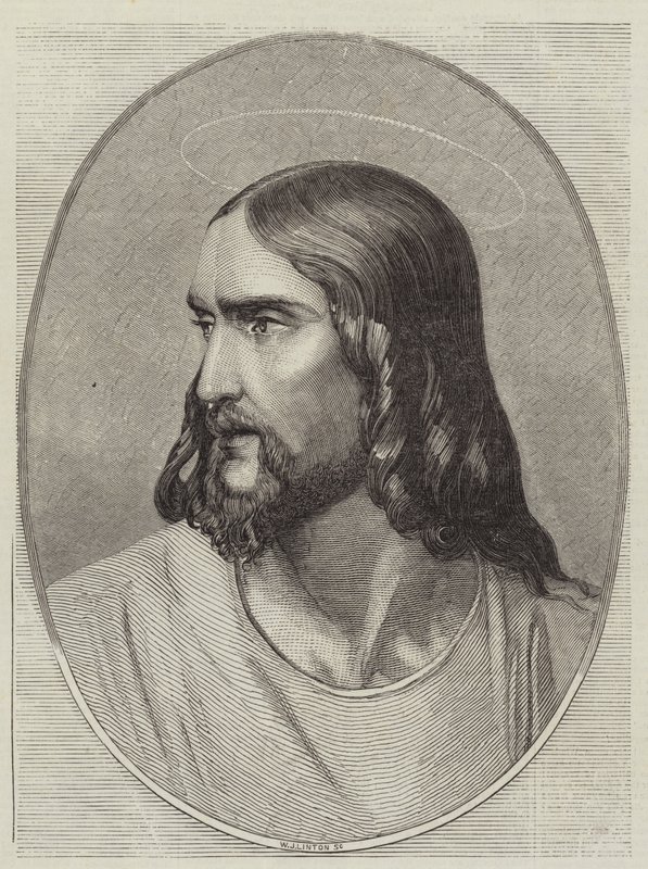 Frelserens hoved af Hippolyte Delaroche