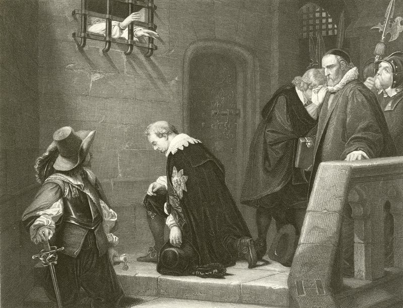 Lord Strafford af Hippolyte Delaroche