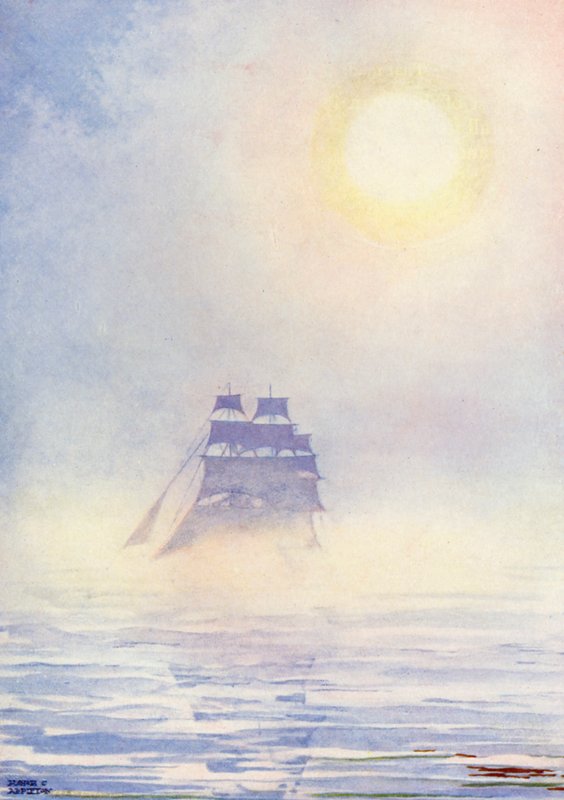 The Rime of the Ancient Mariner (farvelitografi) af Honor Charlotte Appleton