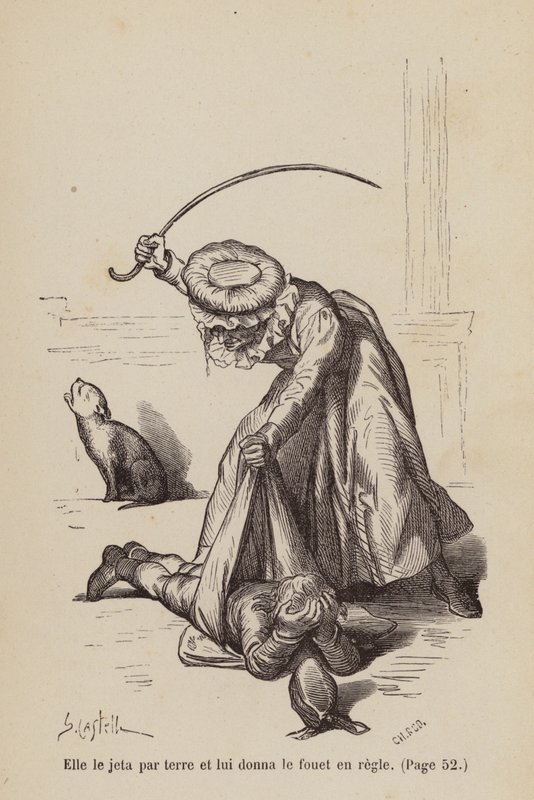 Illustration til Un Bon Petit Diable (kobberstik) af Horace (after) Castelli