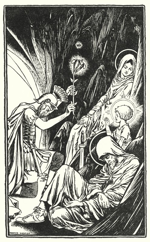 Betlehems børn (litografi) af Horace J. Knowles