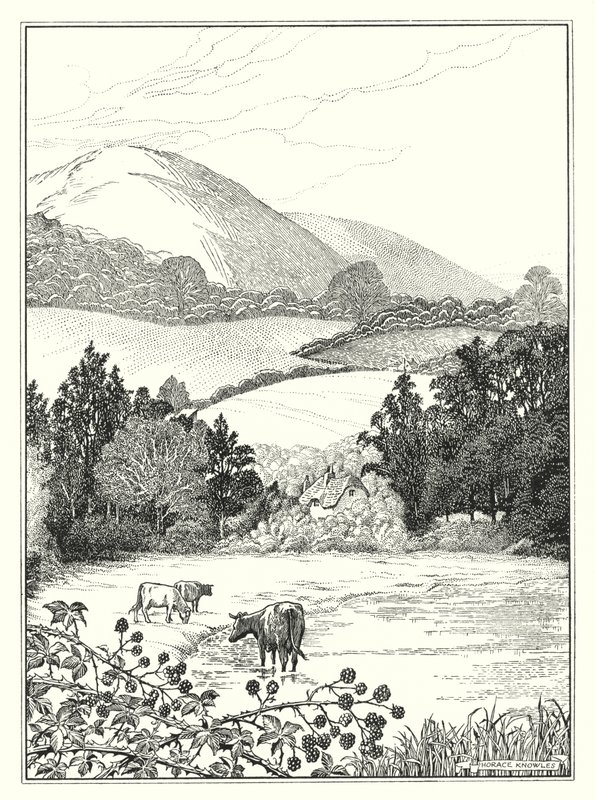 September (litografi) af Horace J. Knowles