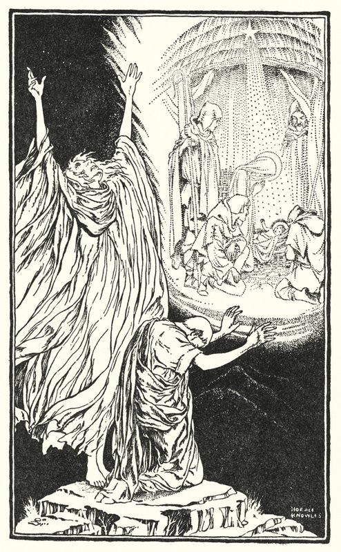 Kejserens vision (litografi) af Horace J. Knowles