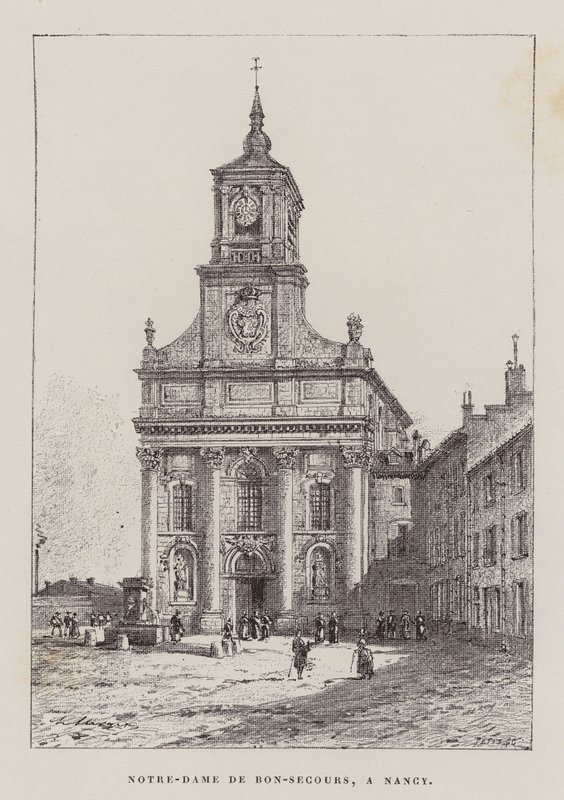 Notre-Dame De Bon-Secours, A Nancy (stik) af Hubert Clerget