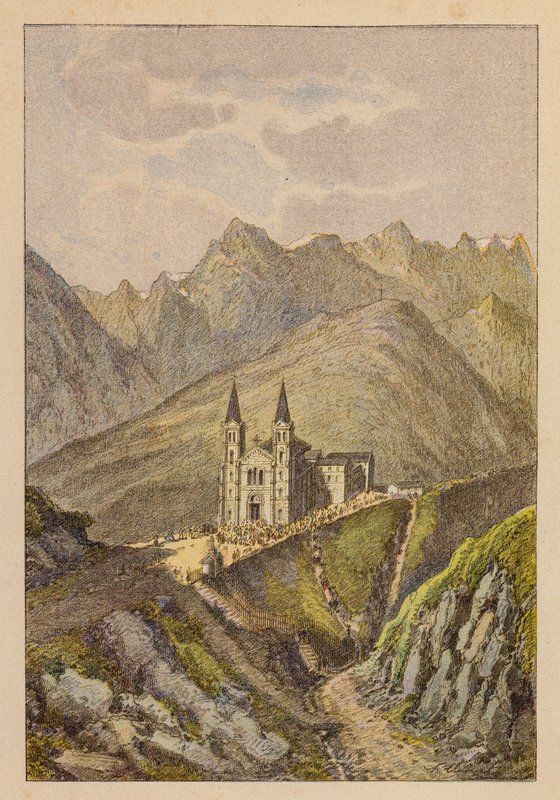 Notre-Dame De La Salette (farvelitografi) af Hubert Clerget