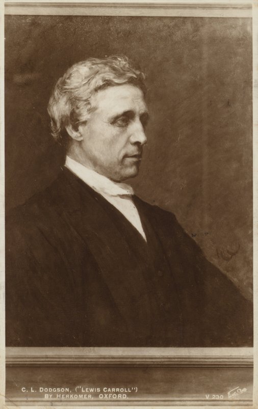 Lewis Carroll (1832-1898), engelsk forfatter af Hubert von Herkomer