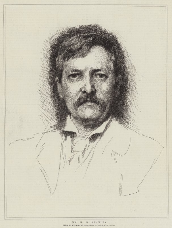 Hr. HM Stanley af Hubert von Herkomer