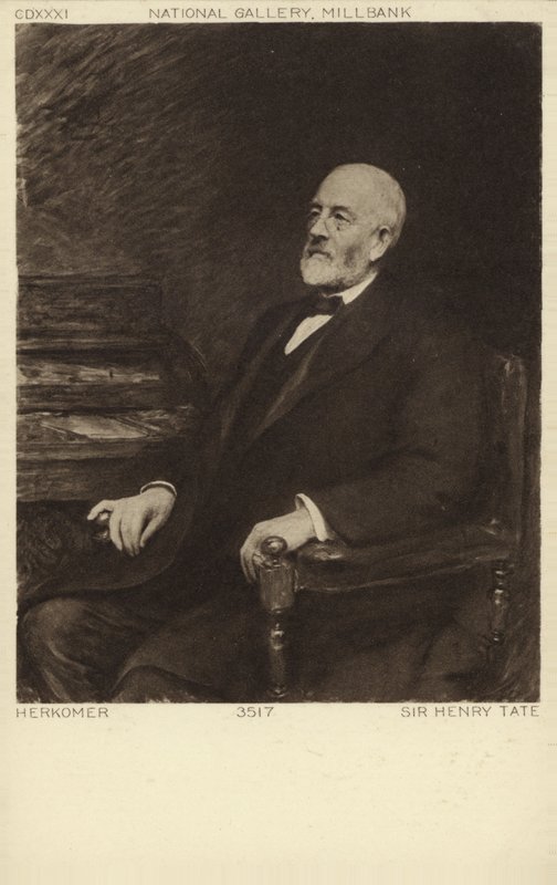 Sir Henry Tate, engelsk sukkerhandler og filantrop af Hubert von Herkomer