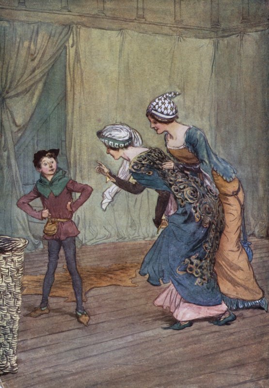 Illustration til The Merry Wives of Windsor af Hugh Thomson
