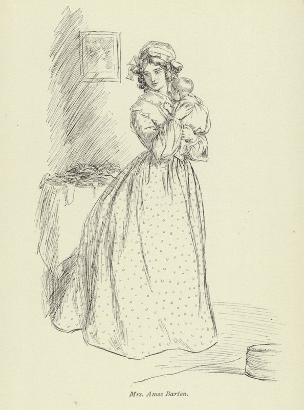 Illustration til Amos Barton af George Eliot af Hugh Thomson