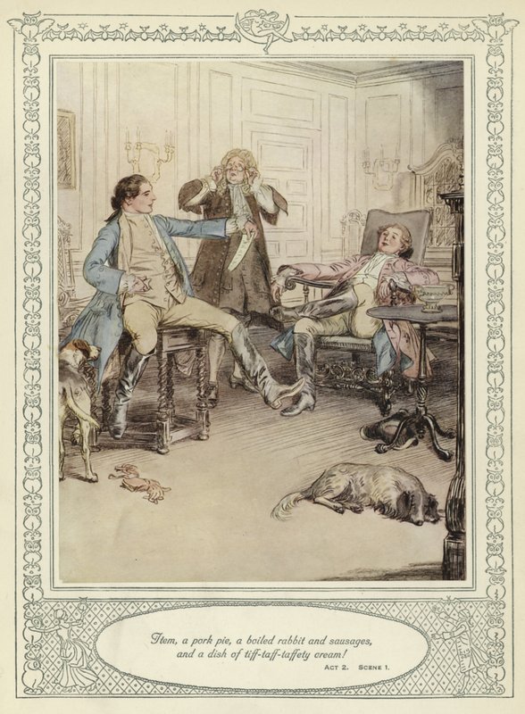 Illustration til Goldsmith
