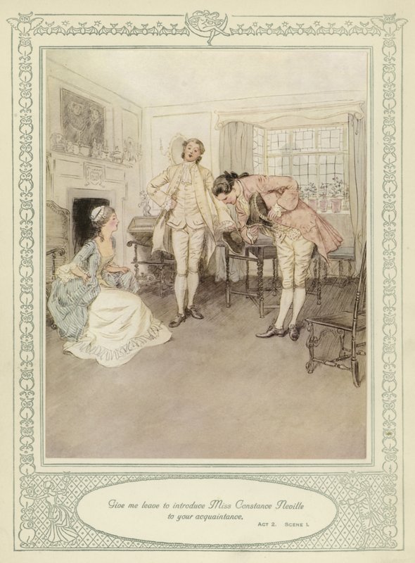 Illustration til Goldsmith