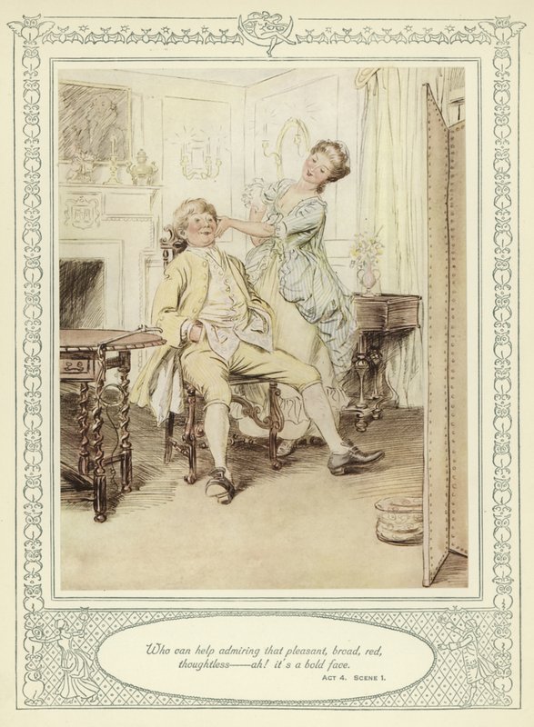 Illustration til Goldsmith