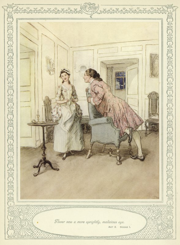 Illustration til Goldsmith