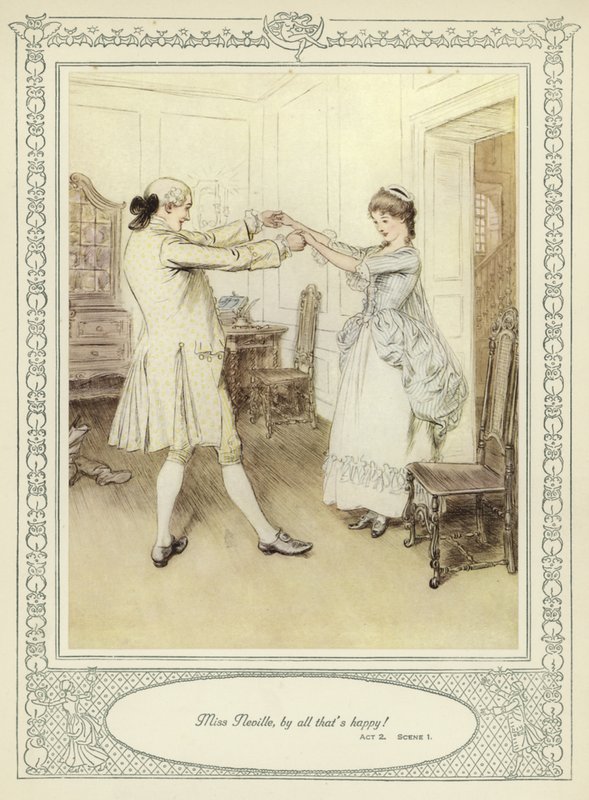 Illustration til Goldsmith
