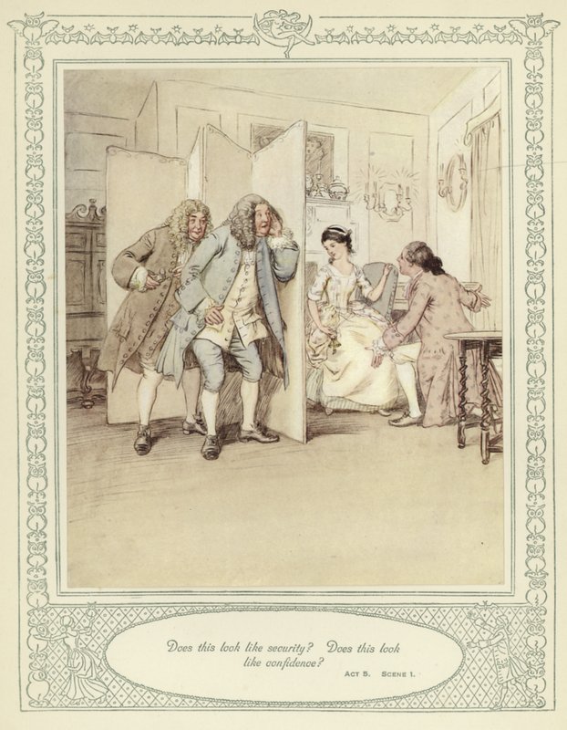 Illustration til Goldsmith