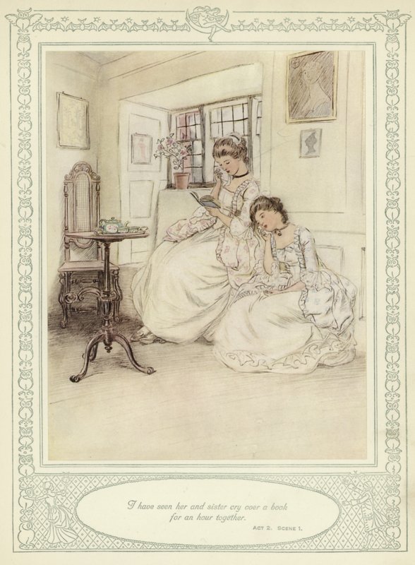 Illustration til Goldsmith