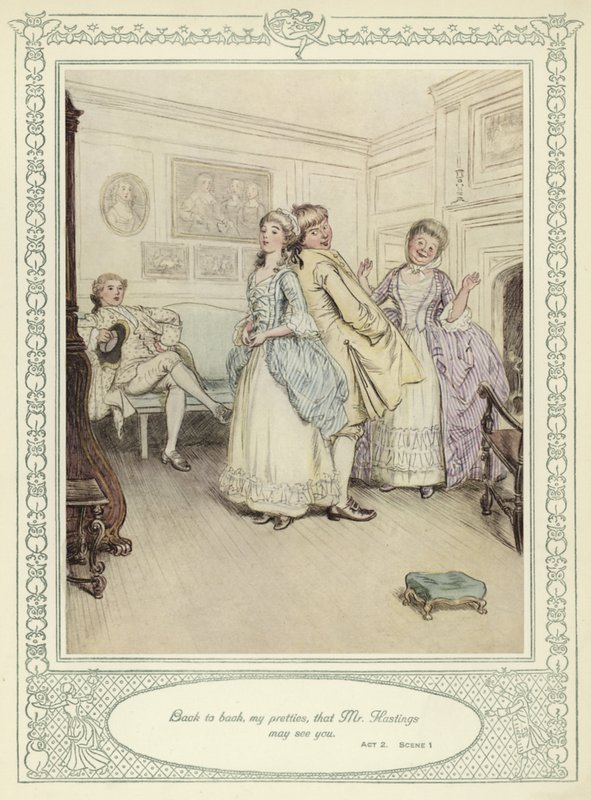 Illustration til Goldsmith