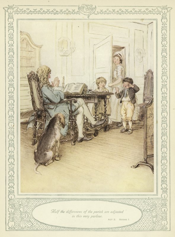Illustration til Goldsmith