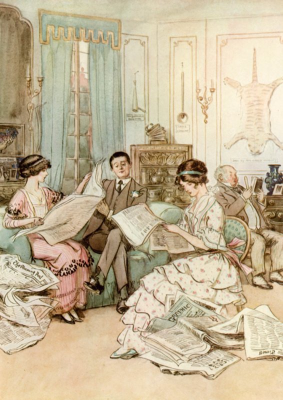 Illustration til J M Barrie
