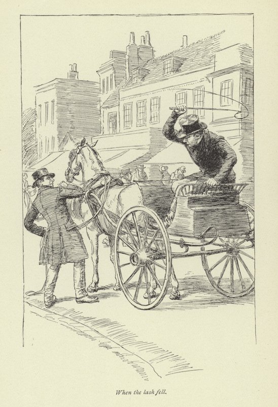 Illustration til Janets Repentance af George Eliot af Hugh Thomson