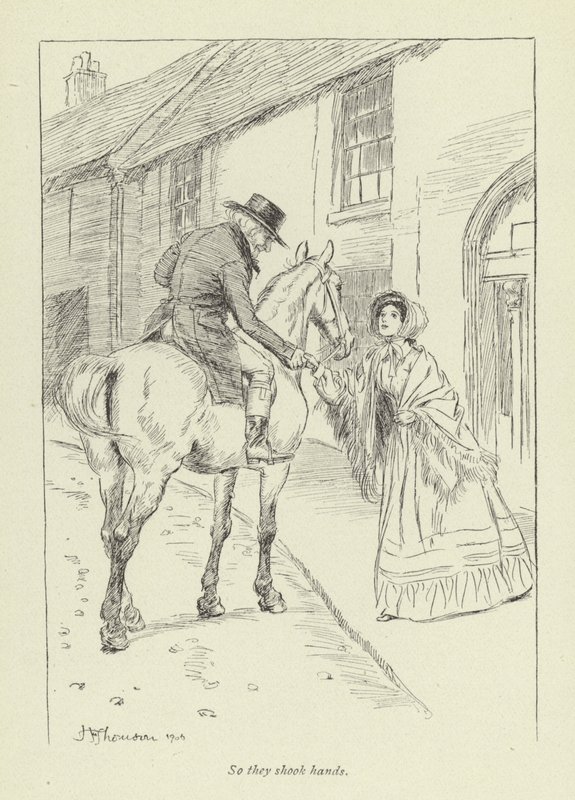Illustration til Janets Repentance af George Eliot af Hugh Thomson