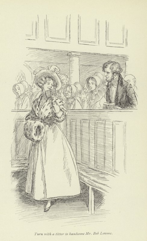 Illustration til Janets Repentance af George Eliot af Hugh Thomson