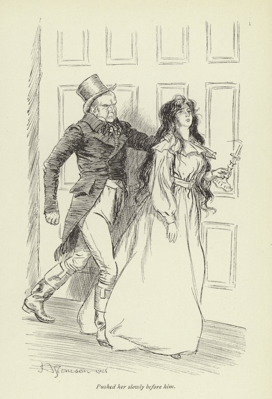 Illustration til Janets Repentance af George Eliot af Hugh Thomson
